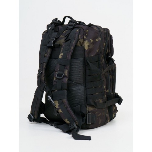 Рюкзак тактический 45 л мультикам тёмный в Иркутске
