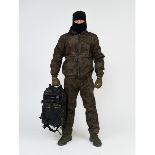 Рюкзак тактический 45 л мультикам тёмный в Иркутске